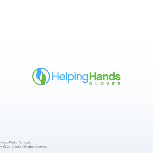 helping hand logo design