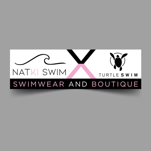 Store Front Sign for a boutique/swimwear brand Design by Xnine