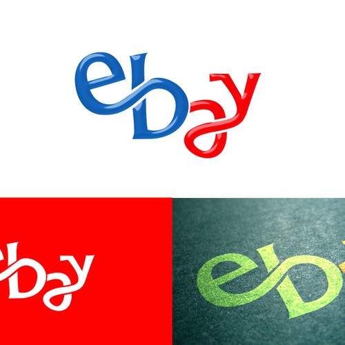 Design di 99designs community challenge: re-design eBay's lame new logo! di sandesigngeo