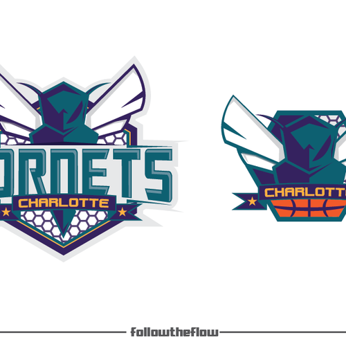 Community Contest: Create a logo for the revamped Charlotte Hornets! Design by followtheflow