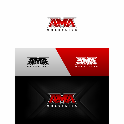 AMA Needs a Professional Looking Professional Wrestling Logo Design by Monoograph