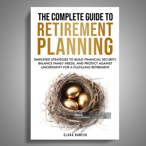 Design a Standout Cover for the Ultimate Retirement Planning Guide on Amazon Design by Mr.TK