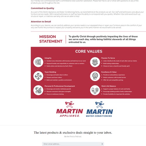 Mission Statement & Core Values Infographic Design by Only Quality