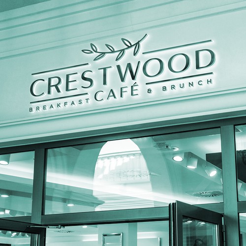 Design a High-End Logo for a Breakfast & Brunch Restaurant called Crestwood Café Design by maestro_medak