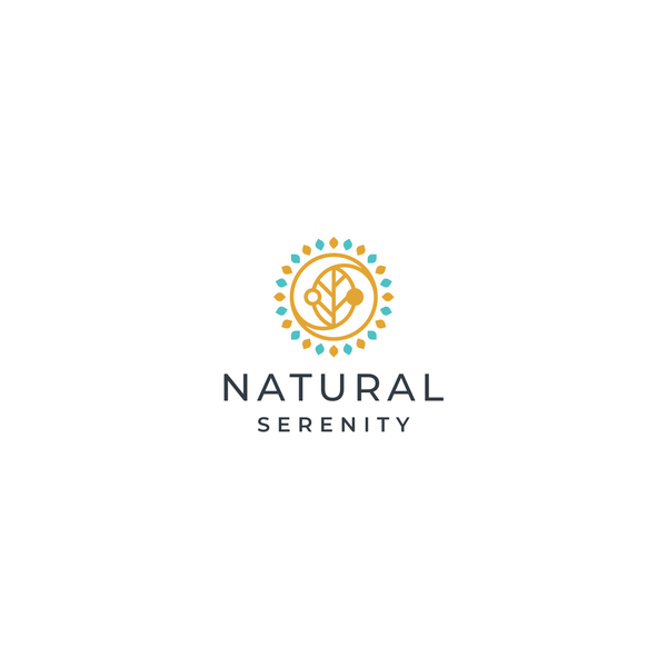 Design by DewiARTha titled "Natural Serenity Logo Concept"