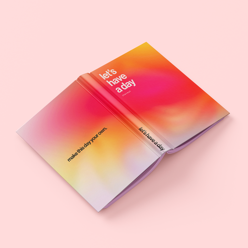 Minimalistic pinterest vibe for a self help journal cover Design by turbo vanja