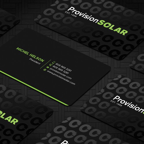 Solar Business Cards Design by Design"Glory"