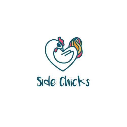 Rebranding plant based chicken chain Design by d'sun