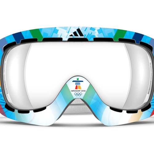 Diseño de Design adidas goggles for Winter Olympics de smallheart