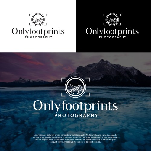 Logo needed for a responsible, environmentally conscious travel and landscape photographer. Ontwerp door Sarib siddiqui