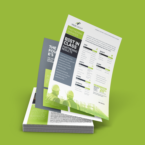 Construction Partnering Infographic Design by J.F