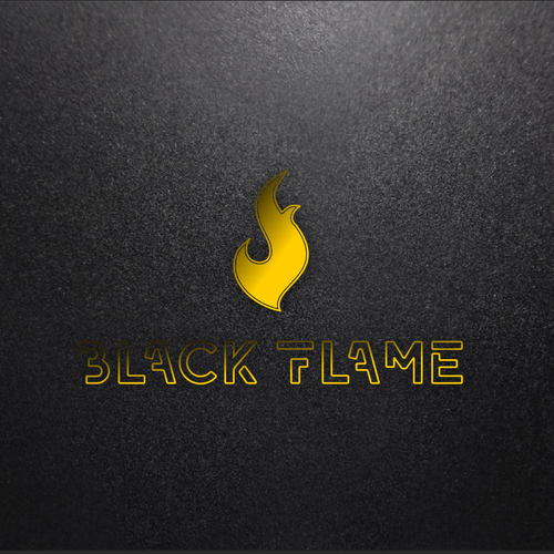 Cool, masculine Logo for company name „Black Flame” Design by Arman_k