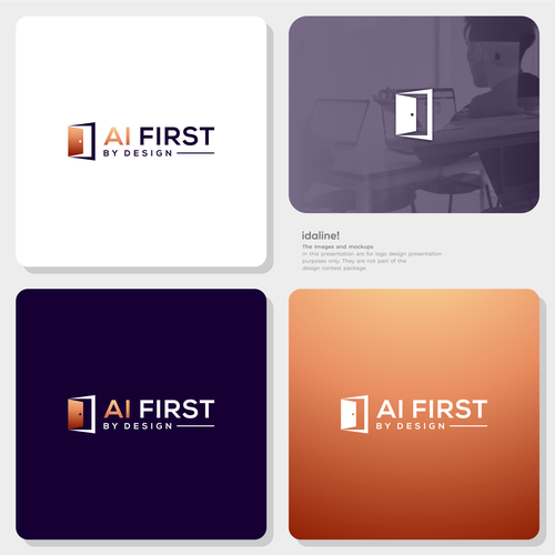 Design a modern, sophisticated, yet accessible, AI & Management Consulting firm logo! Design by idaline!