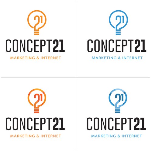 "Create a unique logo for my company (Concept21)" ganador Logotipos