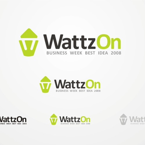 Help WattzOn (BusinessWeek Best Idea 2008) with a new logo Design by dessloch