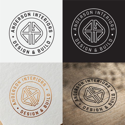 Design a Sophisticated Brand Identity for an Interior Design Studio. Design by sanggart