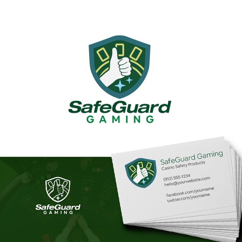 Strong and Safe Logo for Casino Gaming Safety Design by ACZ_designs