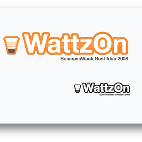 Help WattzOn (BusinessWeek Best Idea 2008) with a new logo Design by MartChica