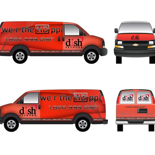 V&S 002 ~ REDESIGN THE DISH NETWORK INSTALLATION FLEET Design by RiCkYDesigns