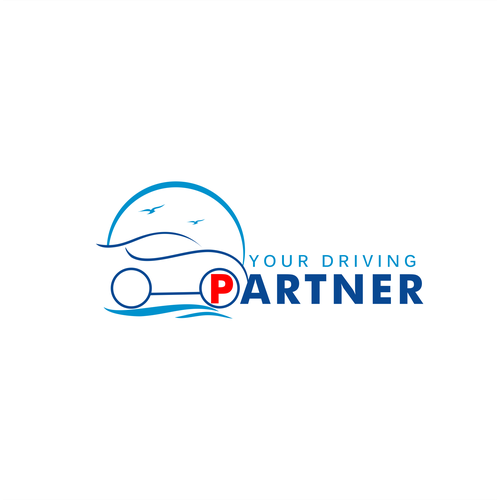 Design my driving instructor business logo - for "your driving partner"! Design by journeydsgn