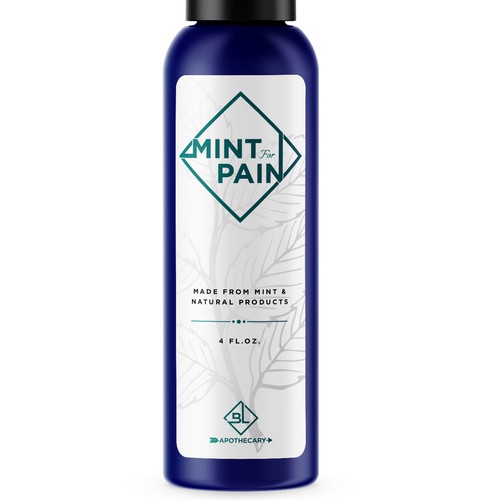 Pain Spray Label Design by Rifat_Jishan