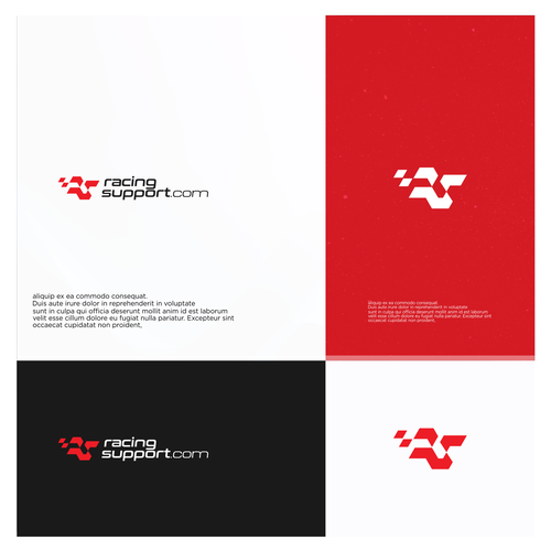 Racing support logo contest Design by RowSheet
