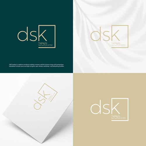 Logo for luxury wellness centre in the Middle East Design by WisesaArt