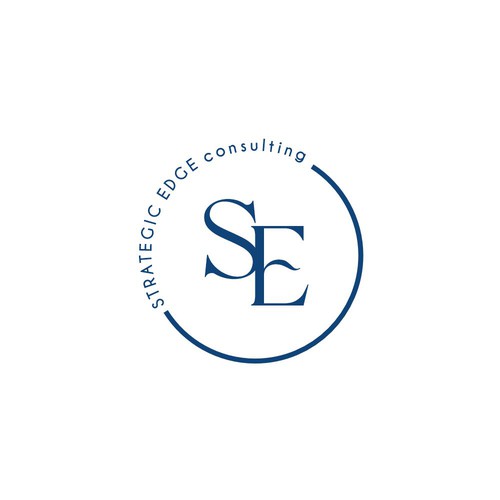 Sophisticated logo with an edge Design by BlacKing