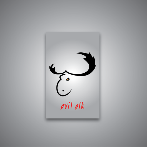 In need of an abstract smooth logo for Evil Elk game studio Ontwerp door Gorcha