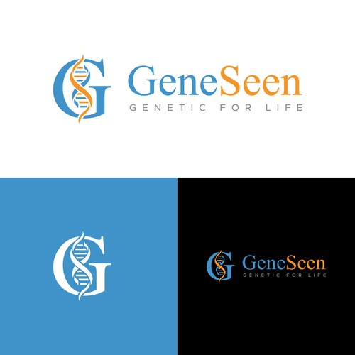 Diseño de GeneSeen logo de two20art