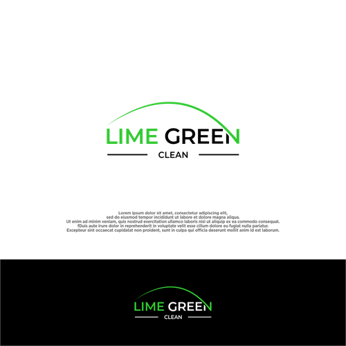 Lime Green Clean Logo and Branding デザイン by Brandon_