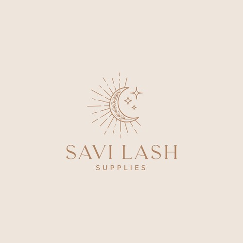 lash company logo Design by desi9nart