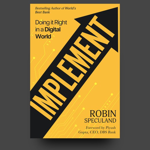 Implement the book cover Design by Underrated Genius