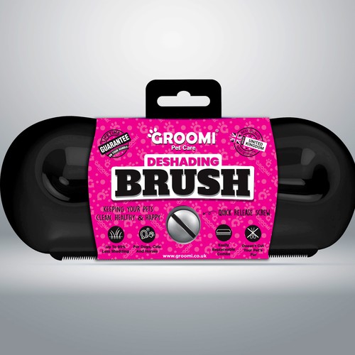 Viral Pet Brush NEW Packaging Sleeve! Design by M.Siddique