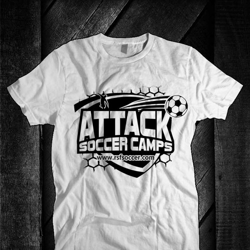 Help Design a T–shirt for our soccer camp | T-shirt contest