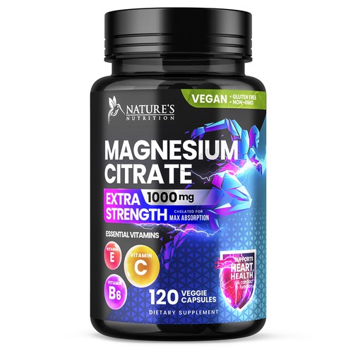 Premium Magnesium Citrate Design needed for Nature's Nutrition Design by Davi Giolo ★