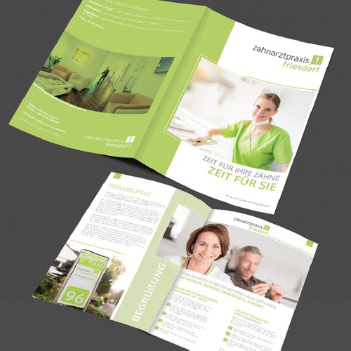 Brochure contest entry by bluebud