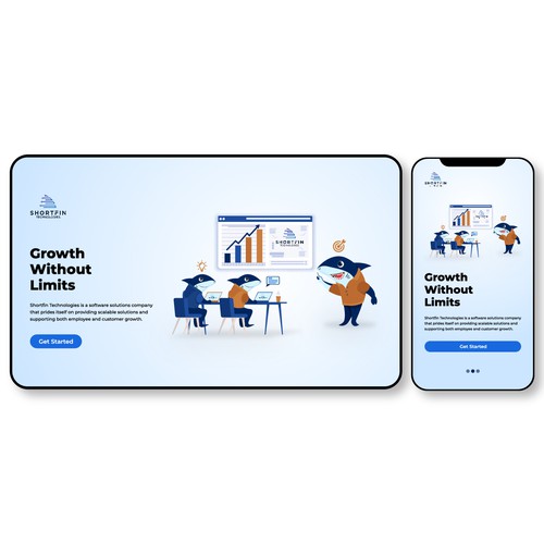 We need website illustrations for our software solutions company Design by Loominarius Ars