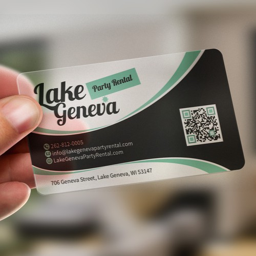 Party Rental Business Card Design por Tcmenk