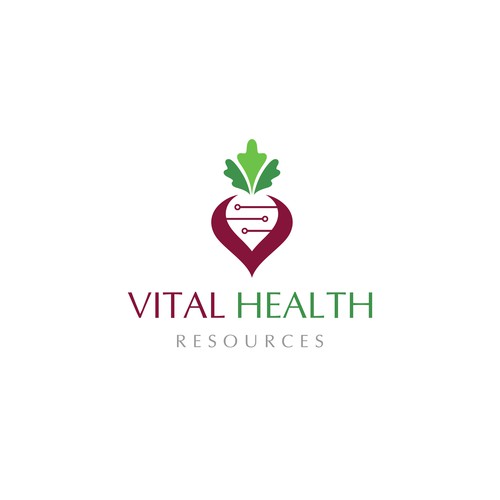 Vital Health Resources Logo Design by smitadesign