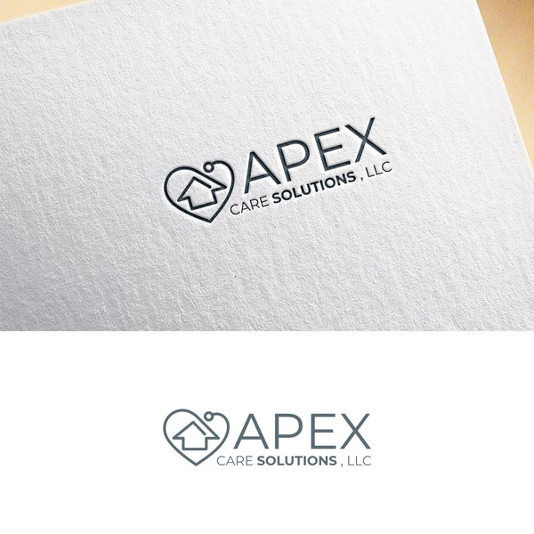 warm, nurturing logo package for community residential care facilty.