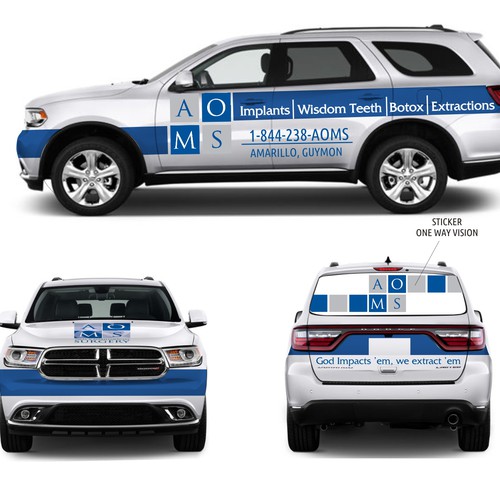 2015 Dodge Durango Wrap Contest Design by Kaya dari Design