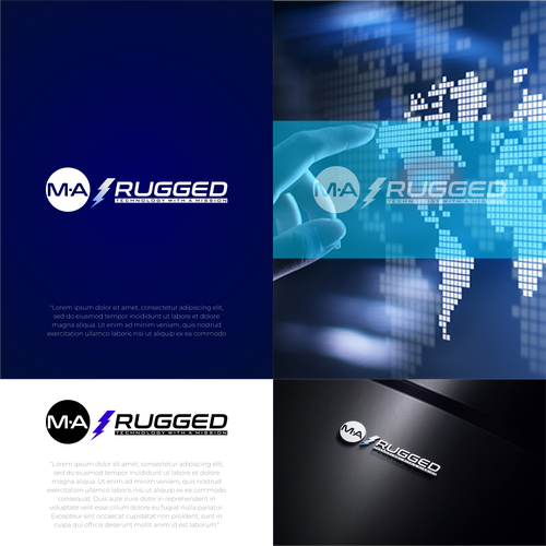 Mid-Atlantic Rugged Systems Logo and Brand Guide Design by Randy Yanuar