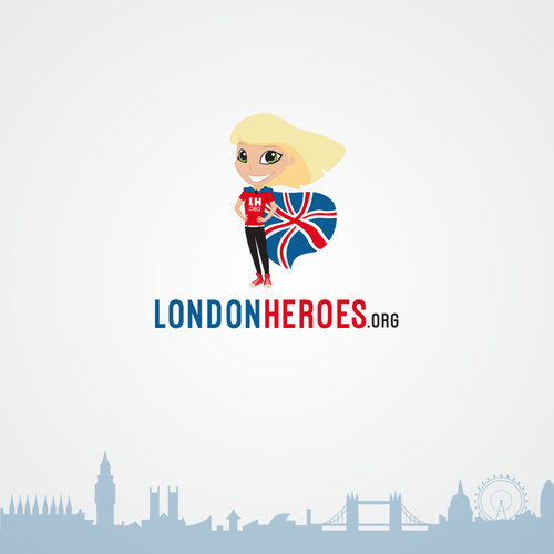 Create the character of a London hero as a logo for londonheroes.org Réalisé par kreafox