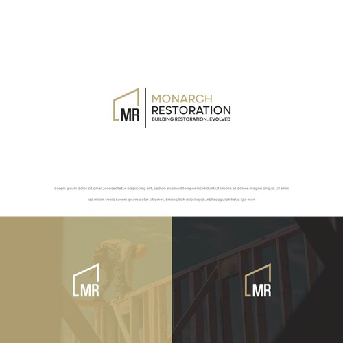 Design a modern clean logo package for a restoration company Design by Danny A