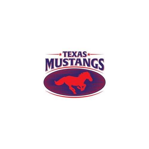 Diseño de Texas Mustangs de Wicked By Design