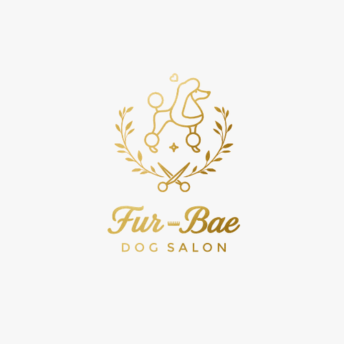 Design a logo/branding for Fur-Bae (slogan: Before Anything Else) luxury dog wellness/lifestyle biz Design by BRGHT✦