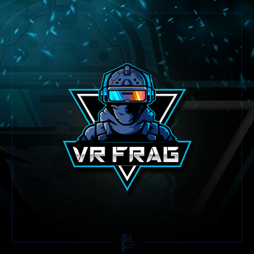 VR shooter played at large space VR arcades is looking for a logo. Réalisé par Butryk