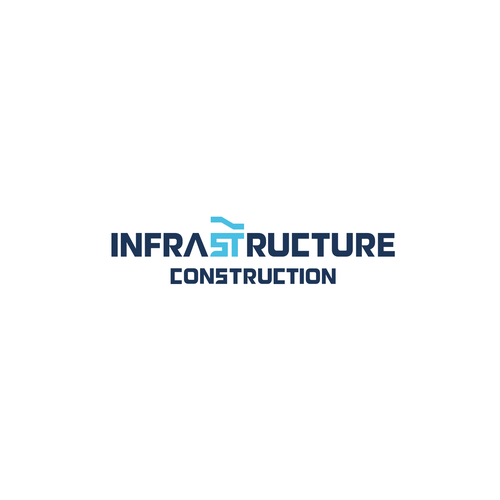 "Infrastructure Construction" UNIQUE LOGO Design by Madalin✏️