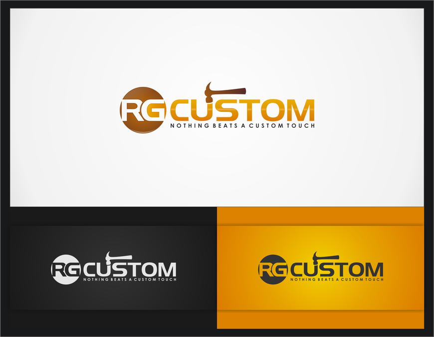 logo for RG Custom | Logo design contest
